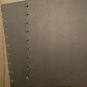 Happy Planner Classic Deluxe cover (black) faux leather